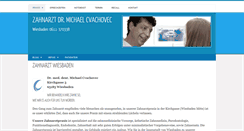 Desktop Screenshot of cvachovec.de