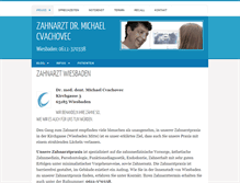 Tablet Screenshot of cvachovec.de